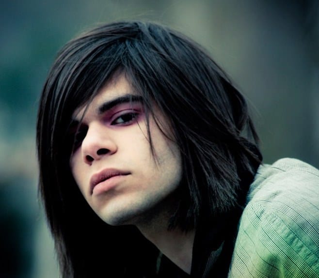  Emo Hairstyles For Guys With Curly Hair for Oval Face