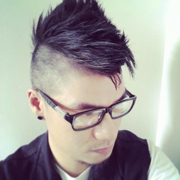 Emo Hairstyles For Guys With Glasses Folade