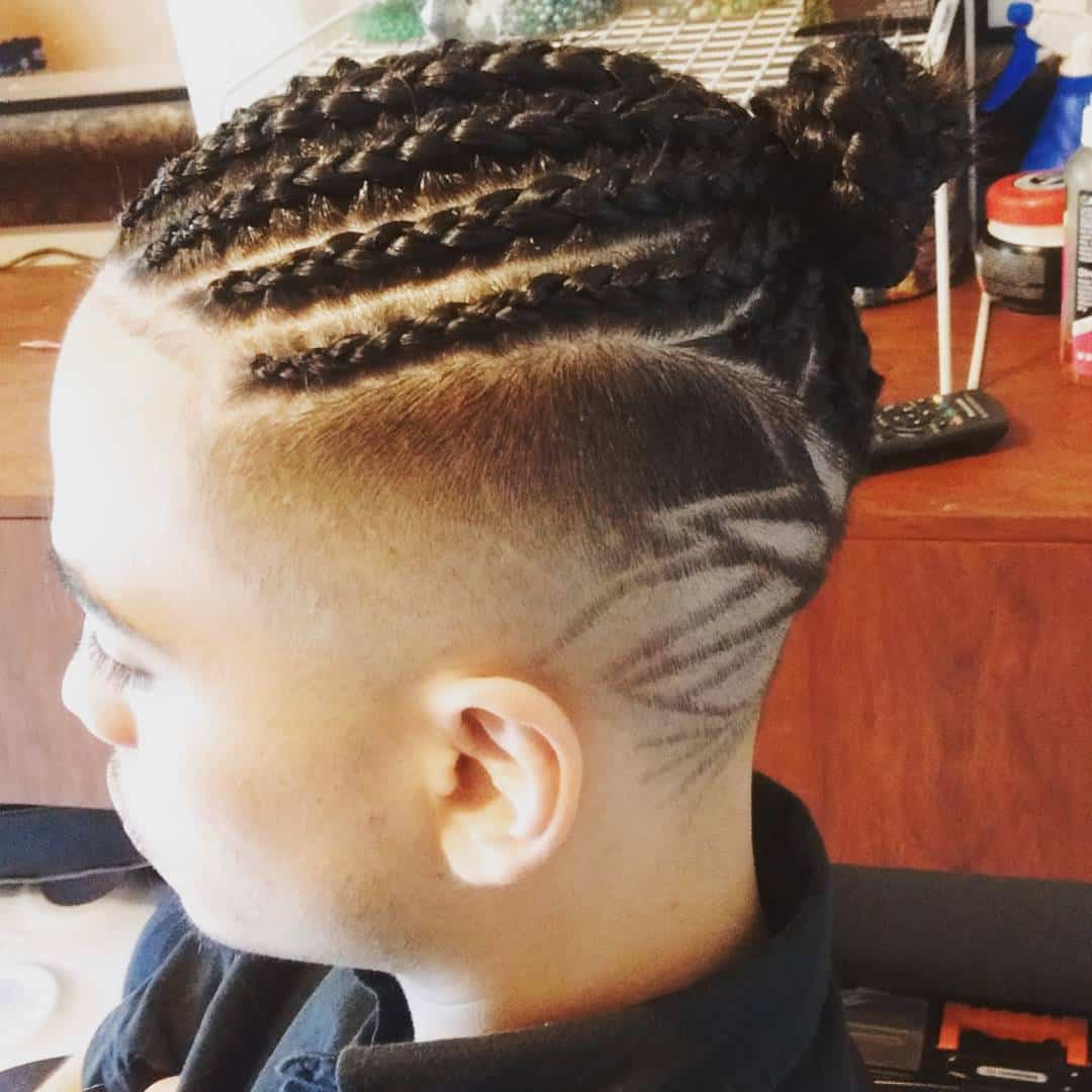 50 Masculine Braids For Long Hair Unique And Stylish 2019 0301