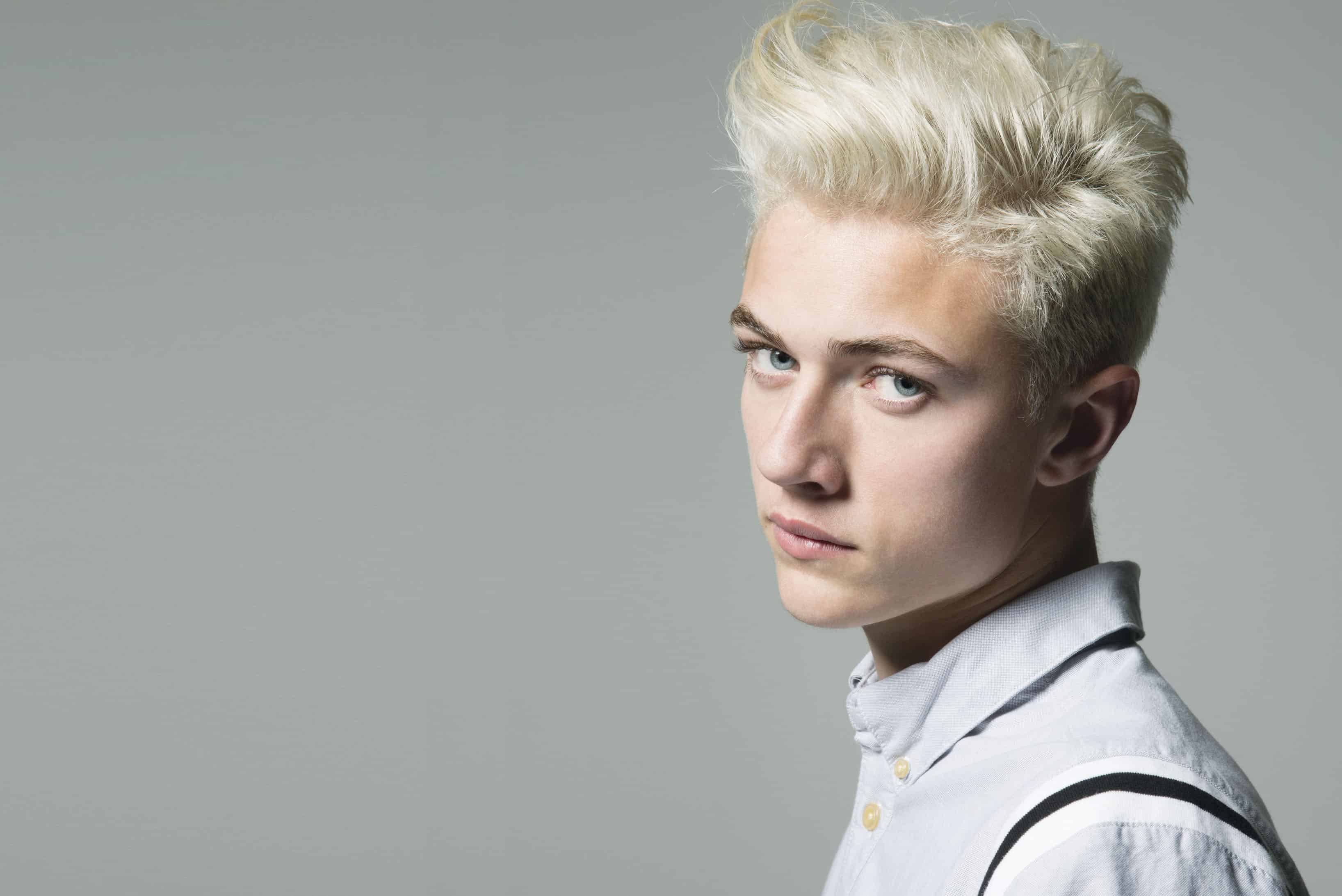 80 Stunning Bleached Hair for Men - How to Care at Home