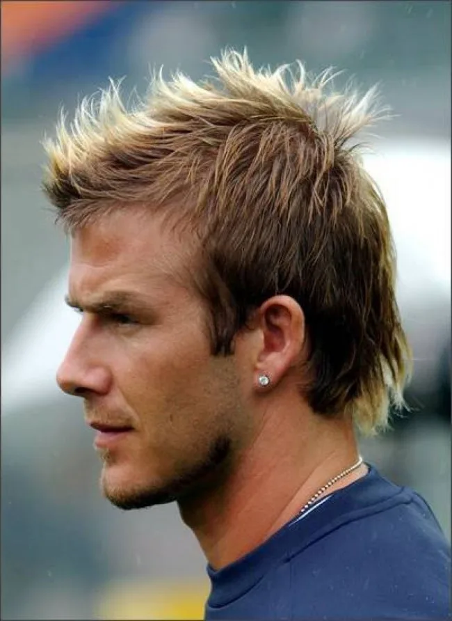 David Beckham is a Milan Mohawk Man | David Beckham | Just Jared: Celebrity  Gossip and Breaking Entertainment News