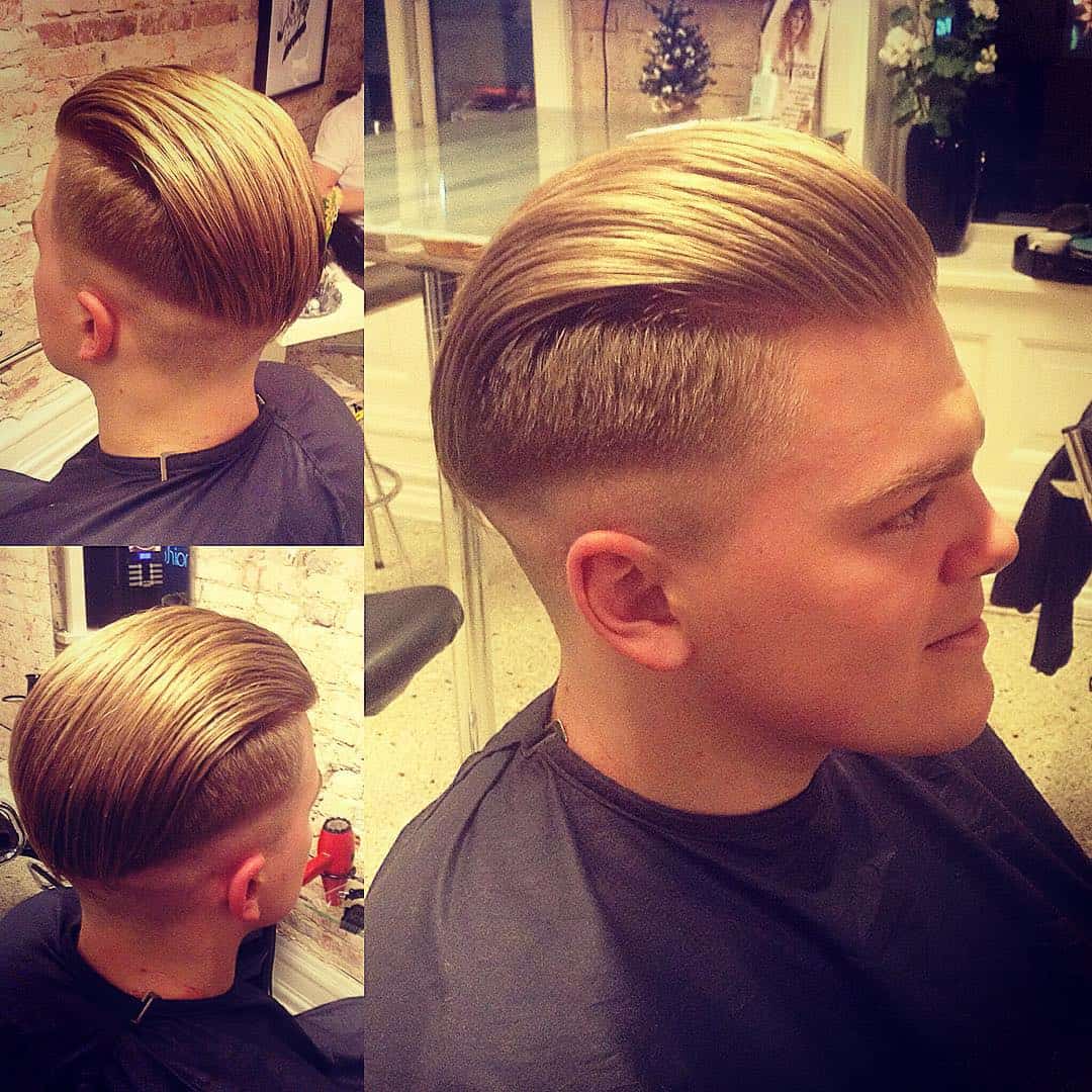 Mens Classic Back And Sides With Long Length On Top  Man For Himself