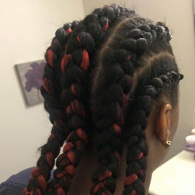 50 Masculine Braids For Long Hair Unique And Stylish 2021 2083