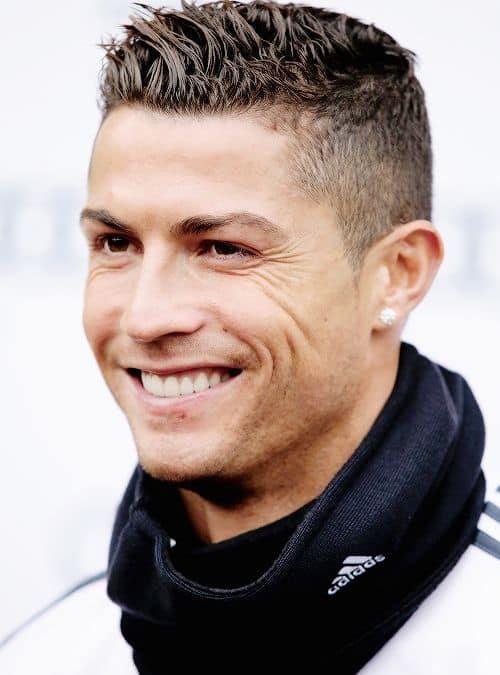 cristiano ronaldo haircut