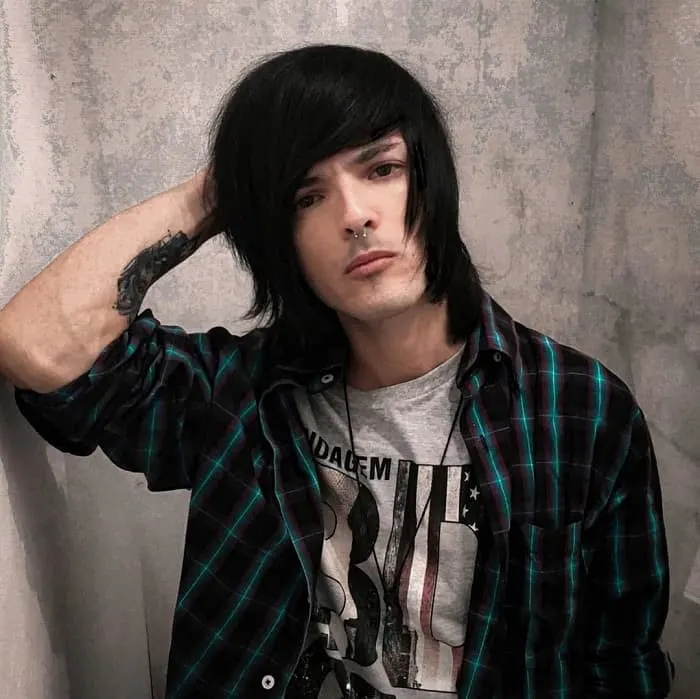 emo boy hairstyle｜TikTok Search