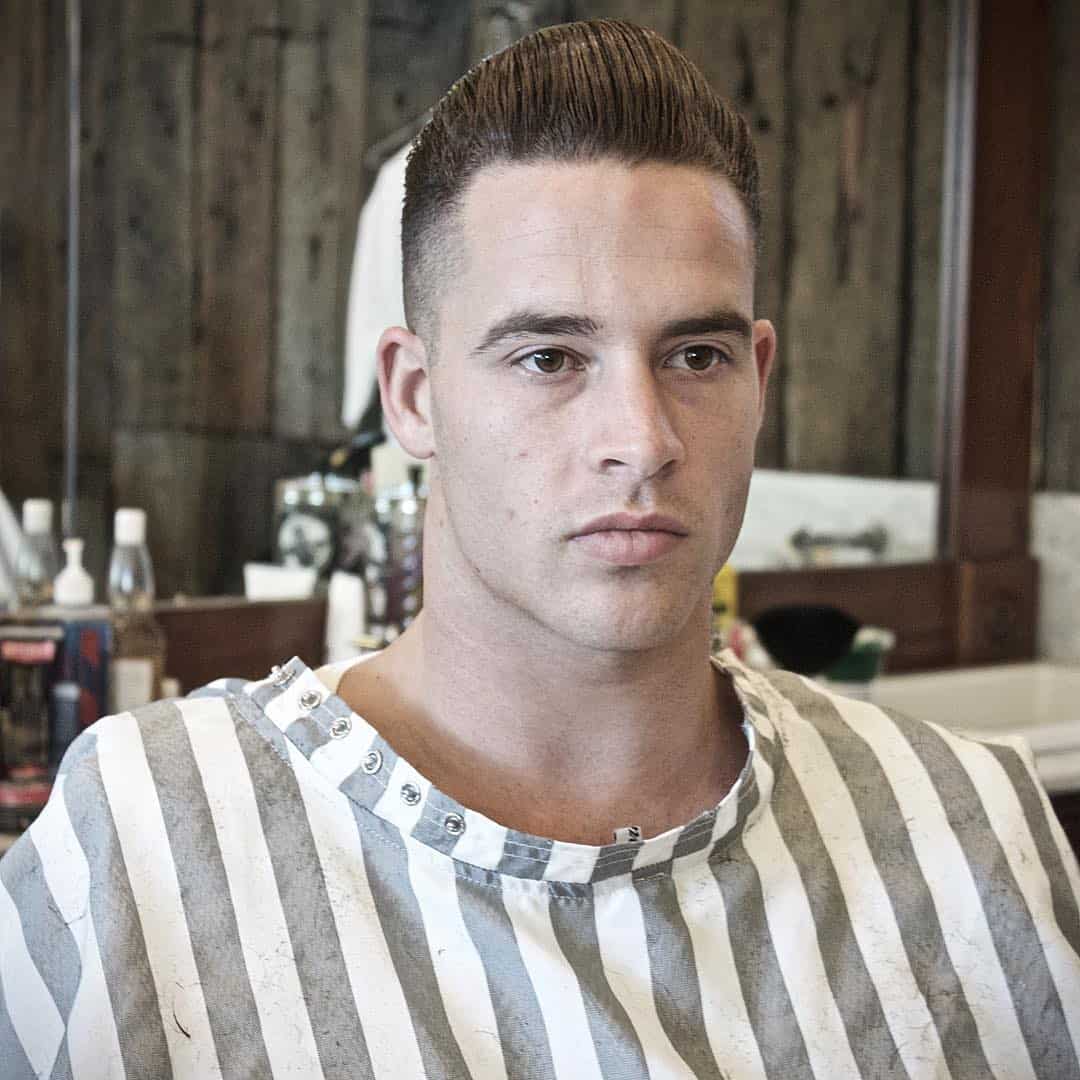 military haircut