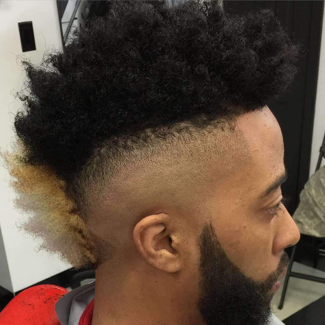 Afro Mohawk