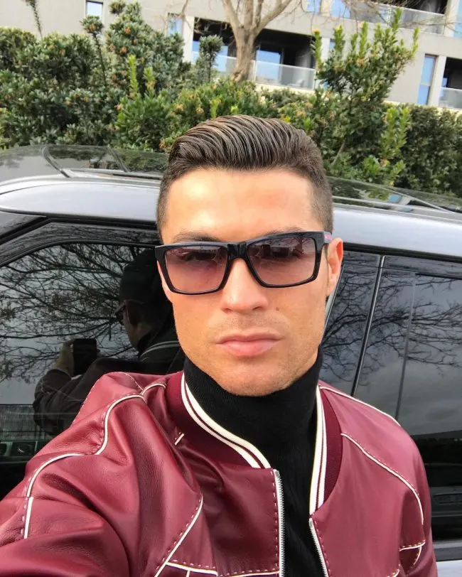 Cristiano Ronaldo Haircut 55