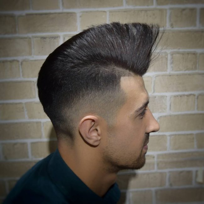 Pompadour Haircut 43