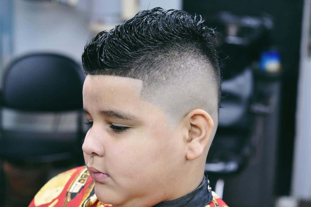 Fohawk Haircut Boys Kids Fohawk