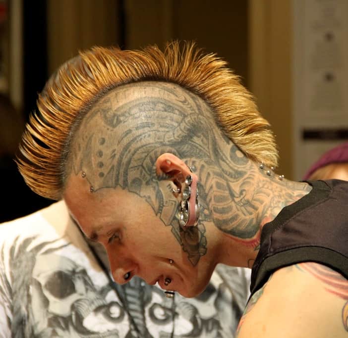 Incredible snake Revived Mohawk-15 Upscale Punk Mohawk Hairstyles for Men