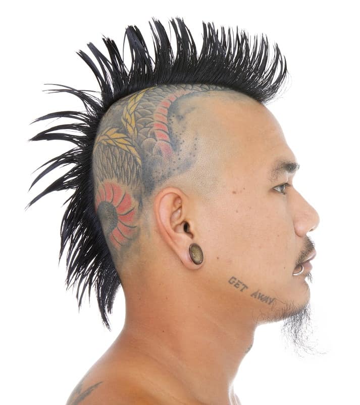 mohawk for Asian men