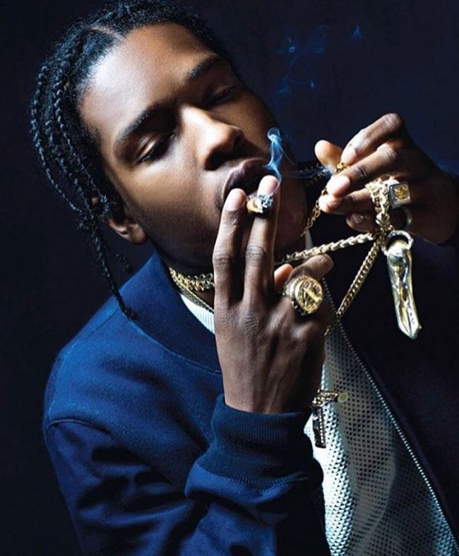 Classic Asap Rocky braids