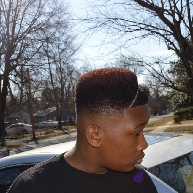 High Flat Top with Angled Front