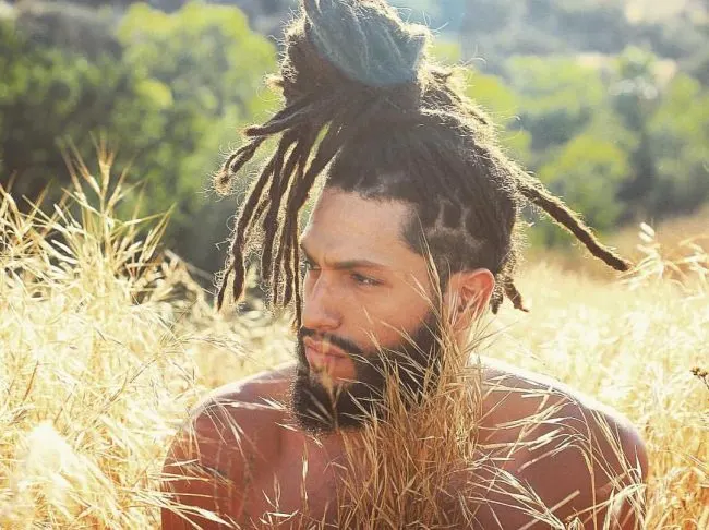 Hot Topknot with Dreads