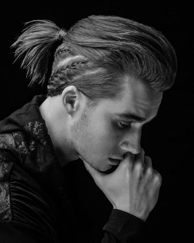 Man Ponytail And Full Gallery Of The Most Picturesque Styles