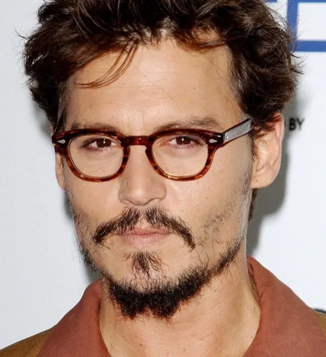 Johnny Depp Adds Drama with a Rustic Beard