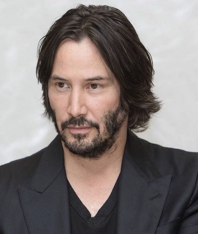 Keanu's Patchy Beard is Killer