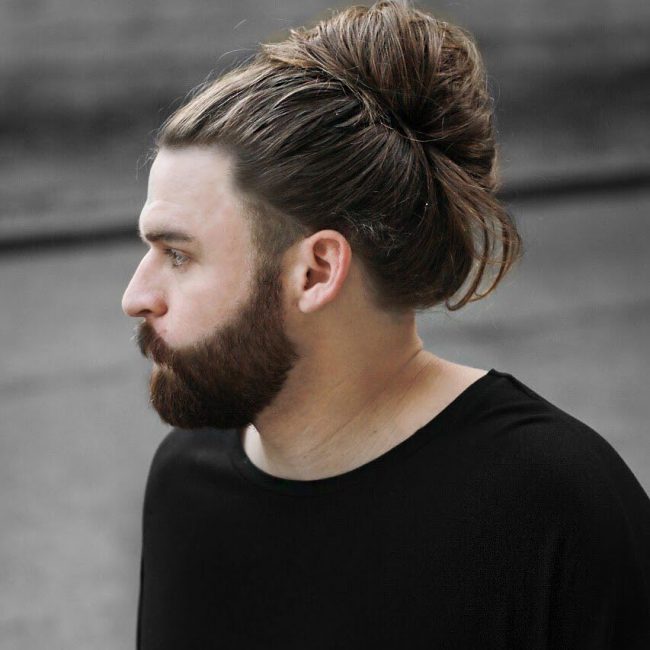 65 Amazing Man Bun Hairstyles - (You Should Try It in 2019!)