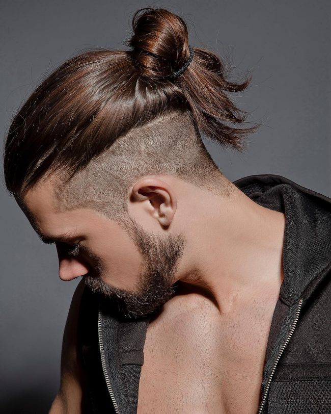 50 Popular Men S Ponytail Hairstyles Be Different In 2019