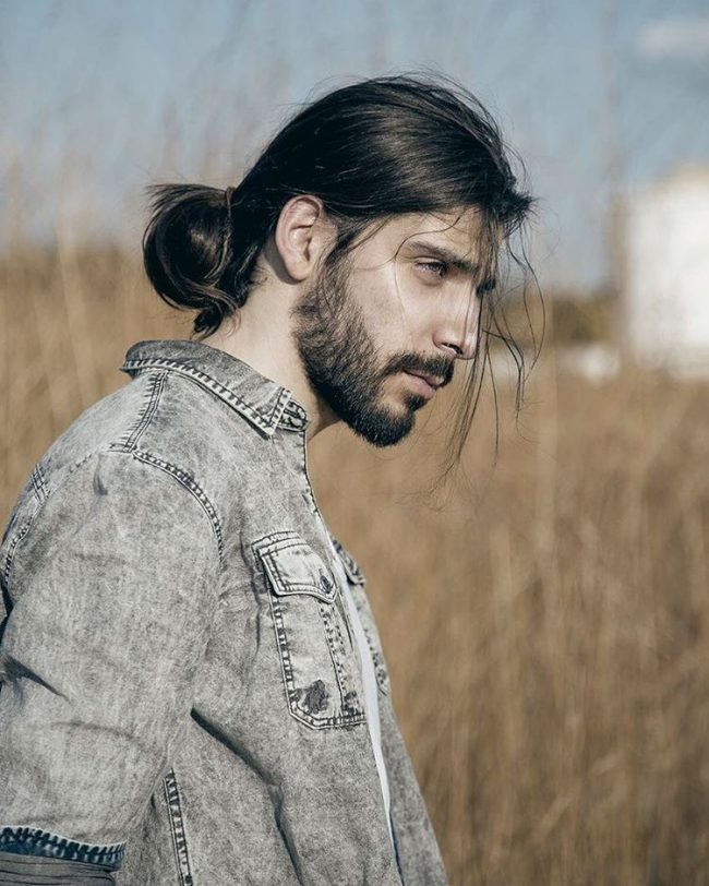 50 Popular Men S Ponytail Hairstyles Be Different In 2019