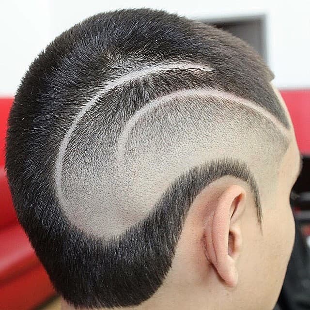 Silky Smooth with Shaved Design