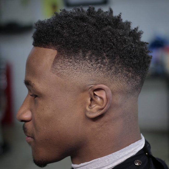 Taper Fade Afro Haircuts 57