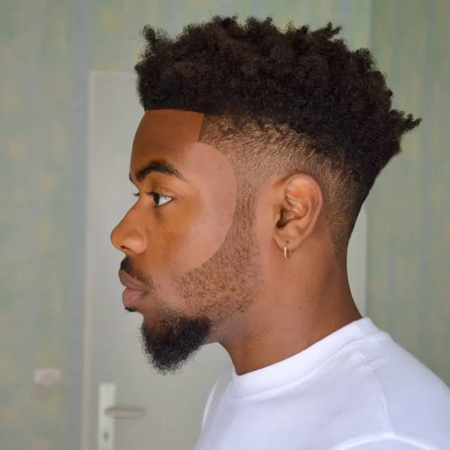 Taper Fade Afro Haircuts 58