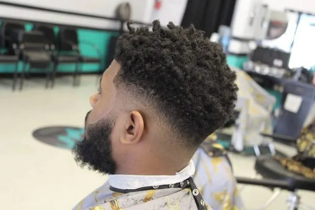 Taper Fade Afro Haircuts 71