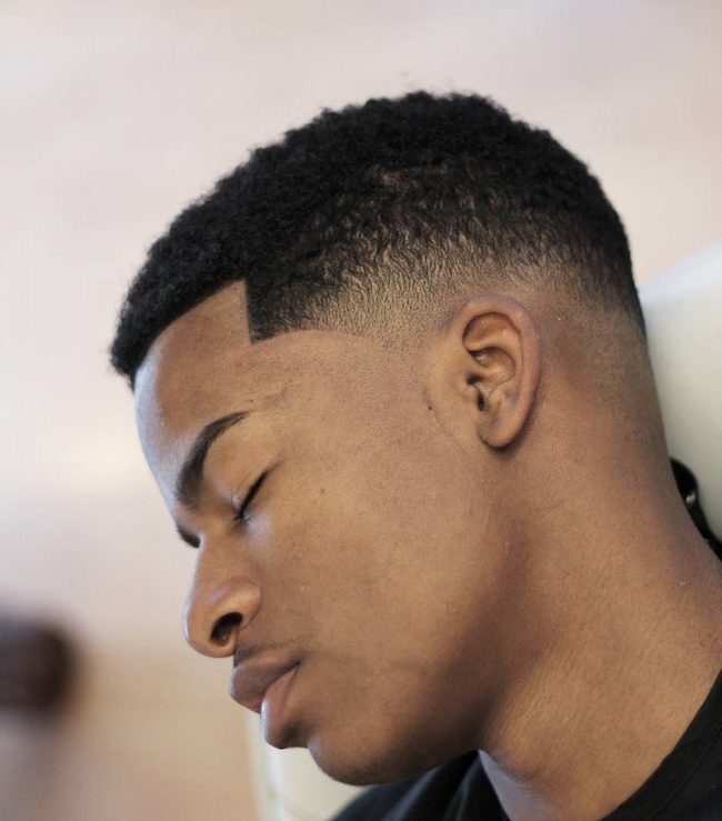 Taper Fade Afro Haircuts 73