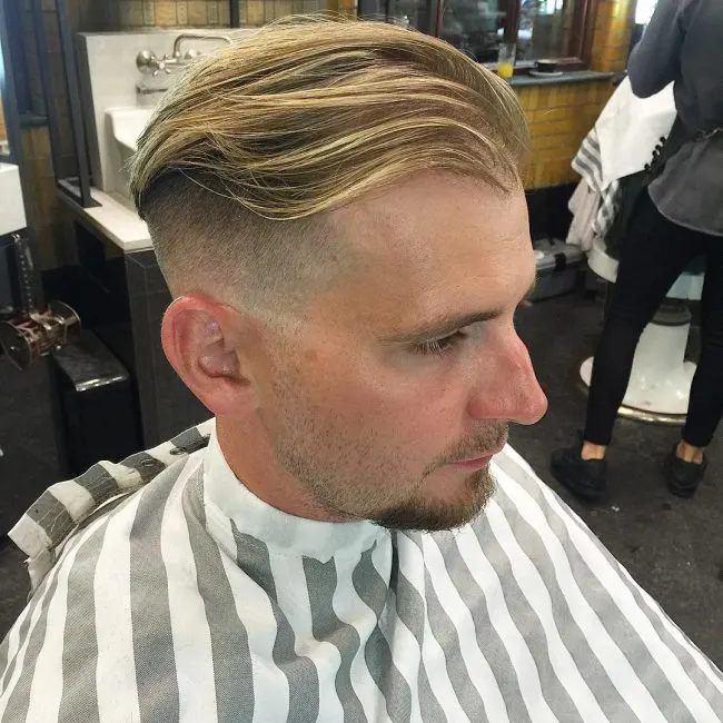 Blunt Cut Layers with Skin Fade