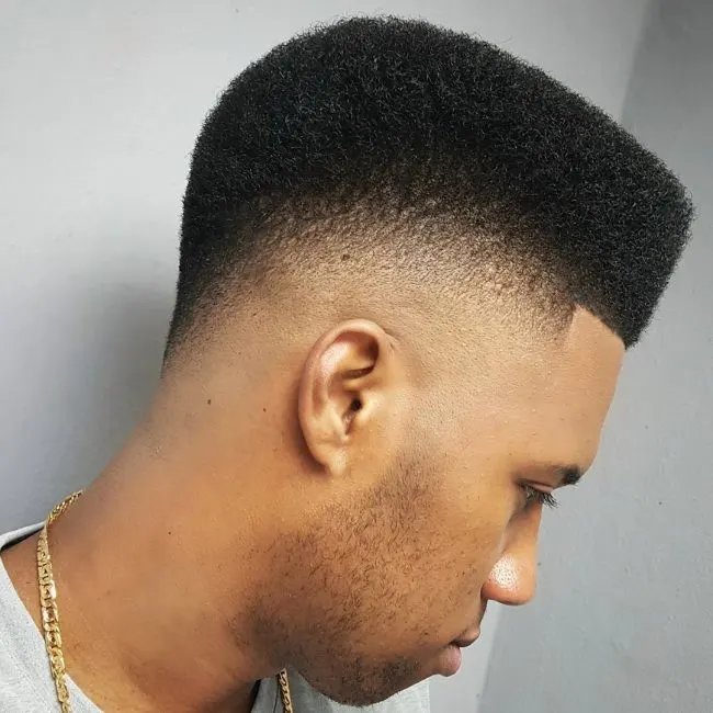 Flat Top with Back Drop Fade