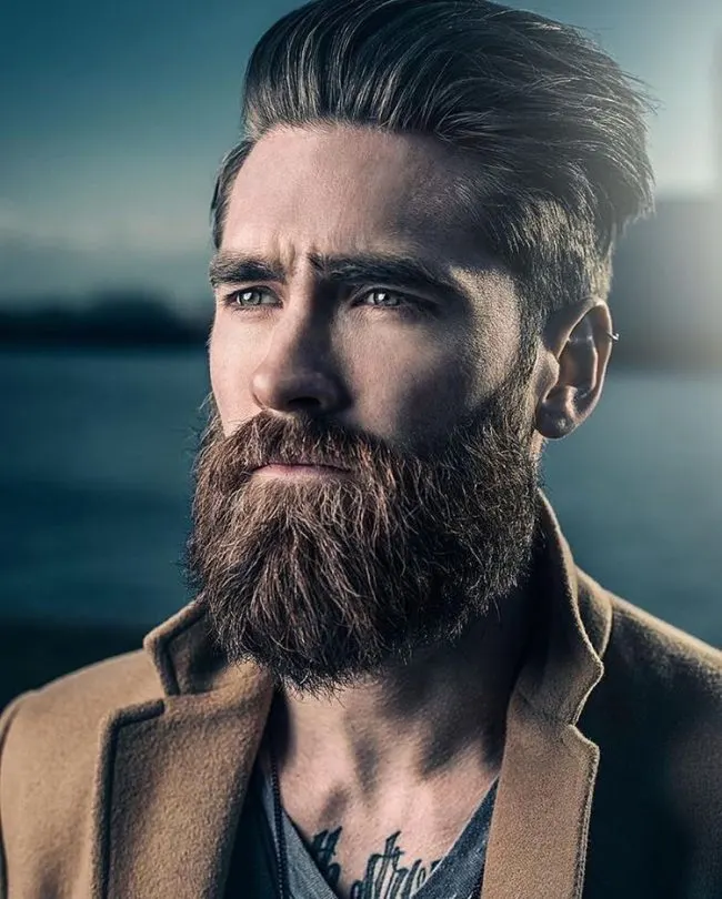 20 Hairstyles with Short Beards