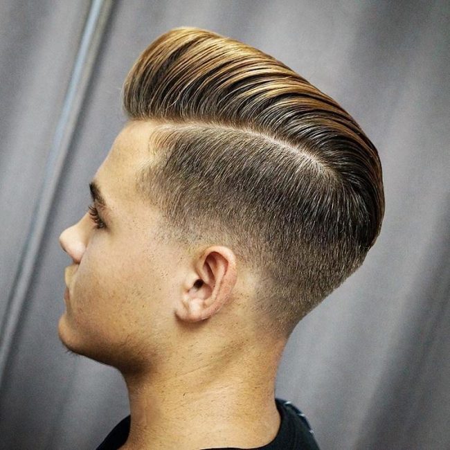 Slick Pomp Gelled Hairdo