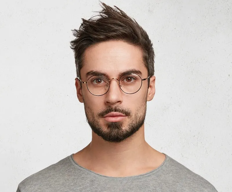 van dyke beard for hipster guys
