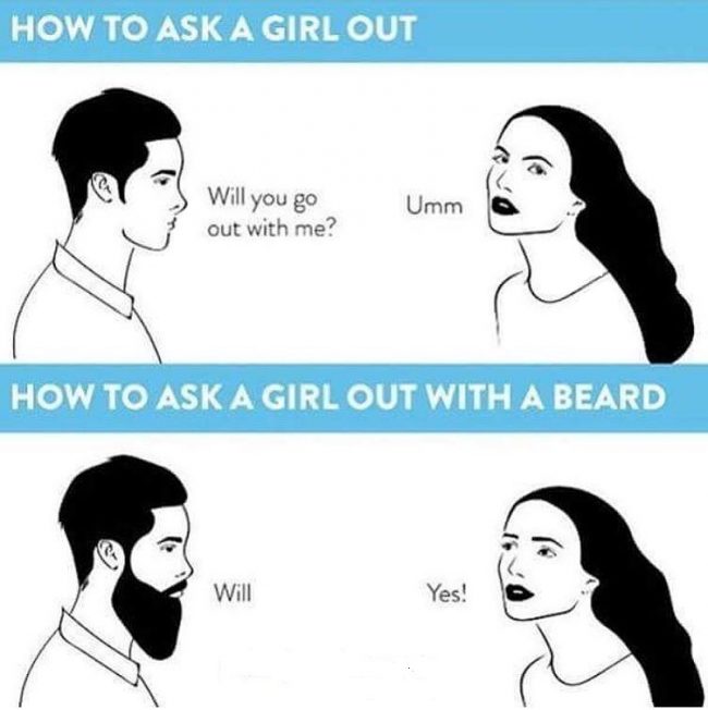 Do women like beards? - Some Facts and Opinions