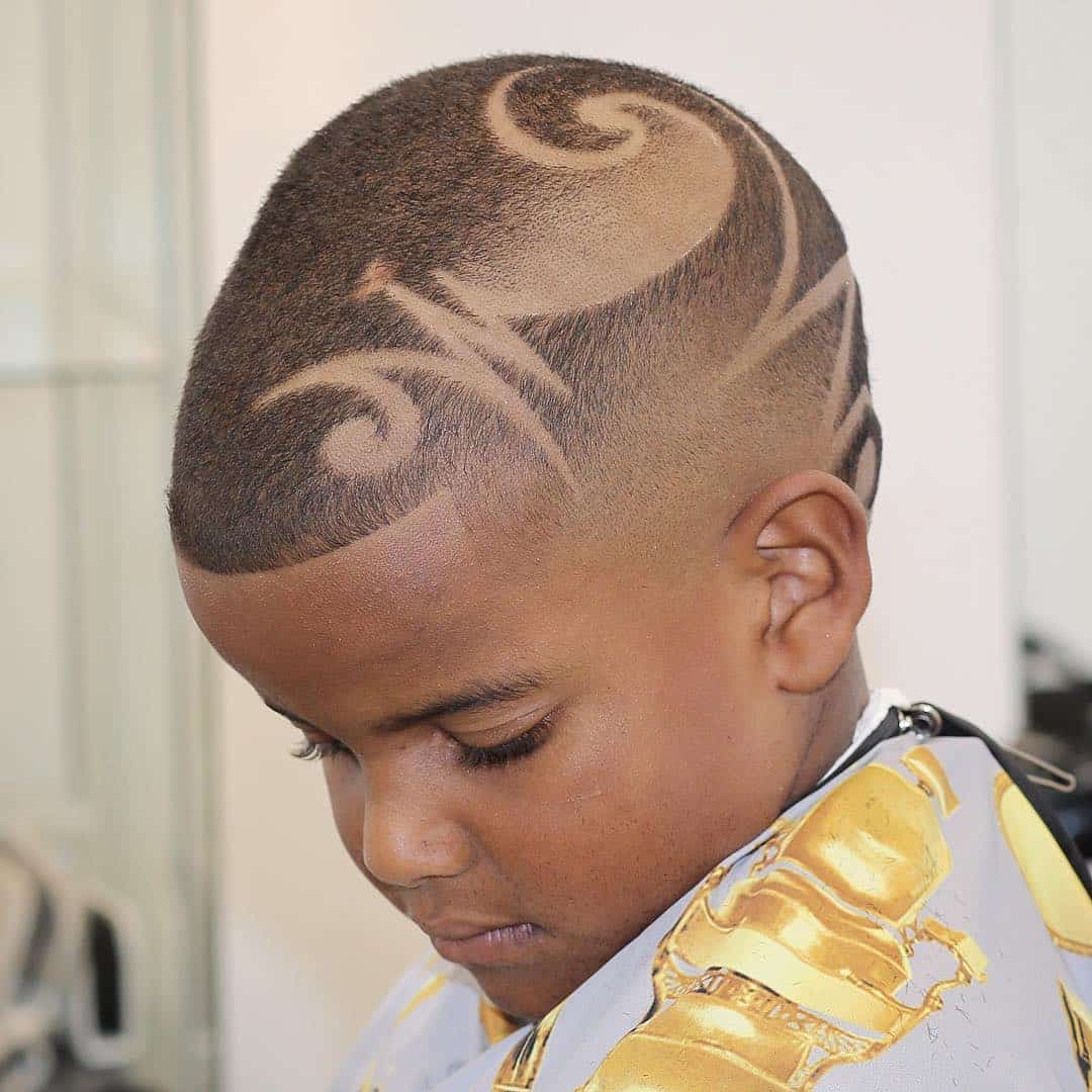 60 Easy Ideas For Black Boy Haircuts For 2019 Gentlemen   Artistic Blurry Fade 