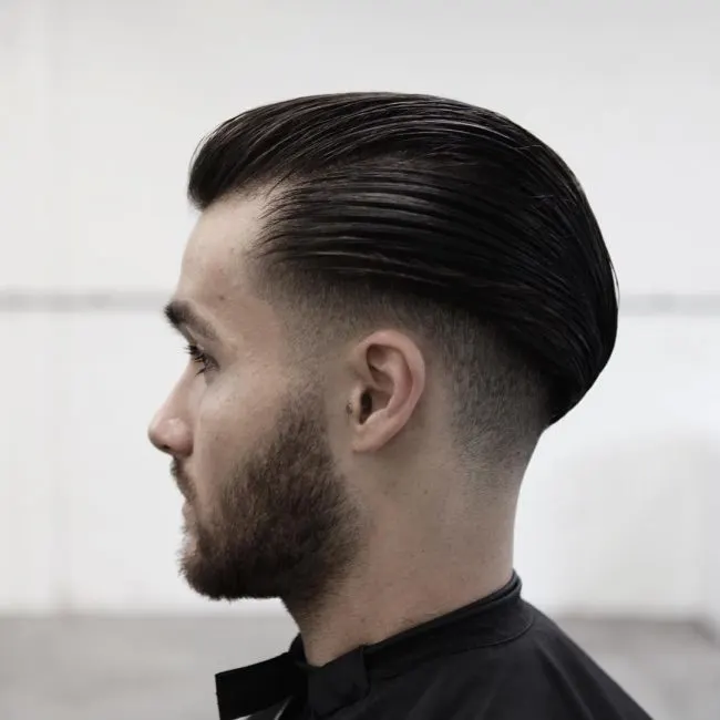 Charming Undercut and Slicked back Mohawk