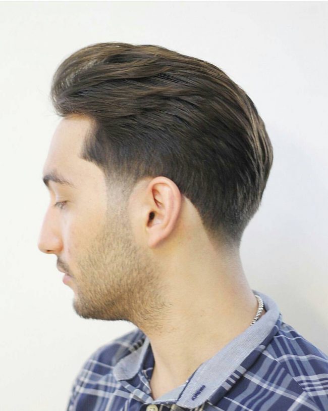 Classy Layered Brush Back