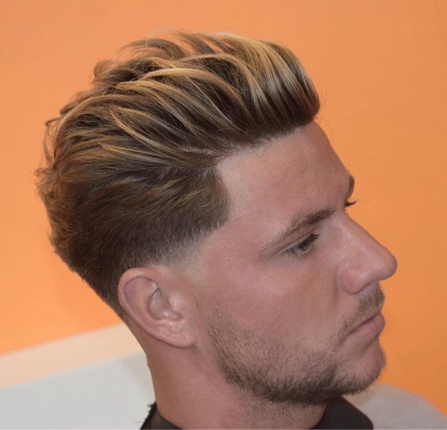 70 Exclusive Comb Over Taper Haircuts 2019 Trend