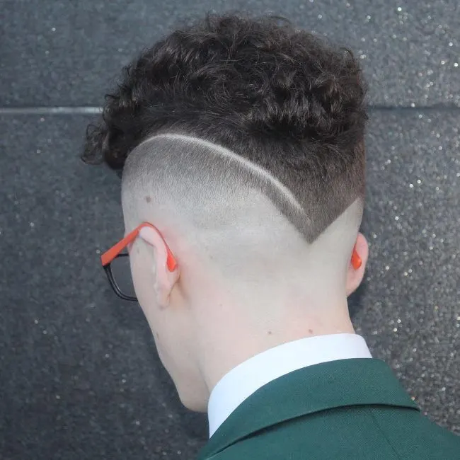 Curly V-Shape Cut