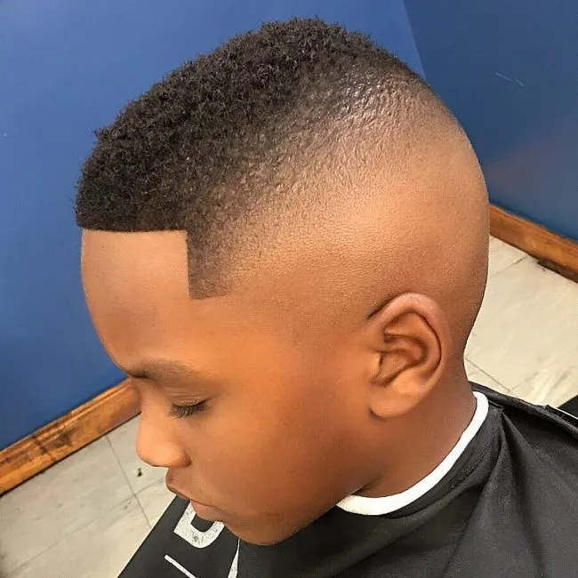 Gelled with Skin Fade