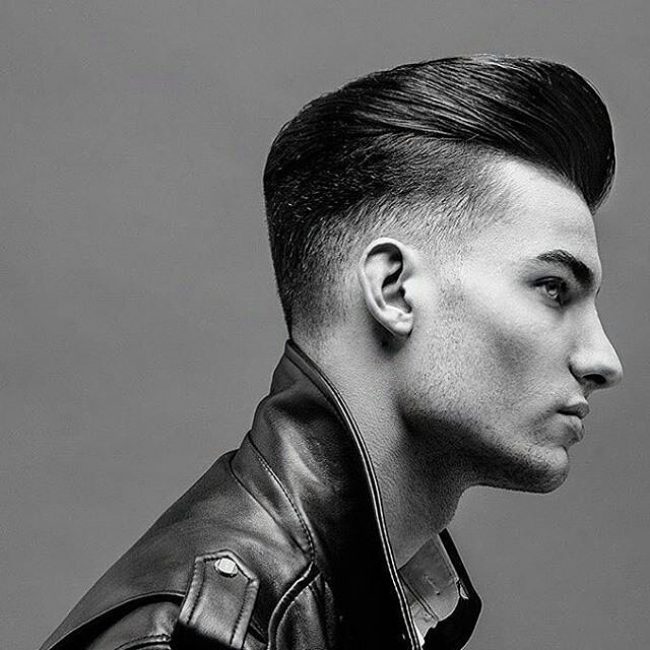 undercut hairstyle tapered