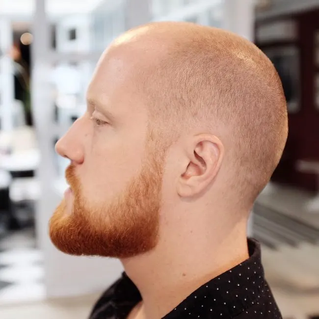 Redhead Buzz Cut