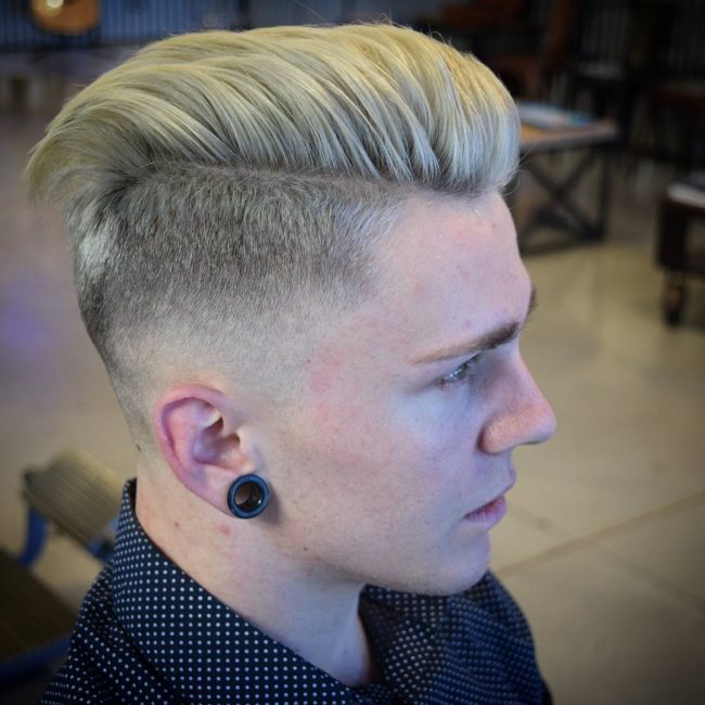 undercut blonde hairstyles