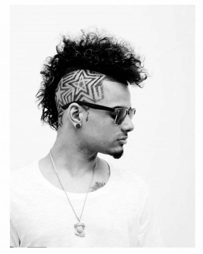 60 Stunning Curly Mohawk Designs 2019 Bad Boy Style