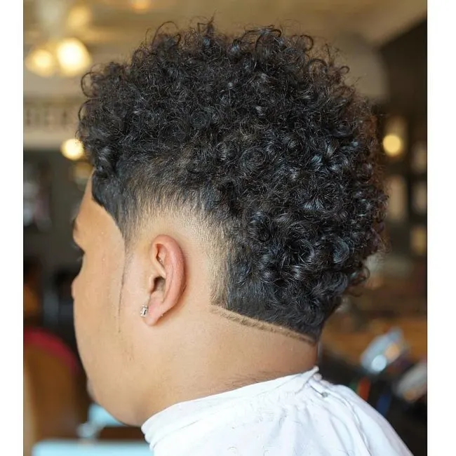 The Thick Curl Mohawk