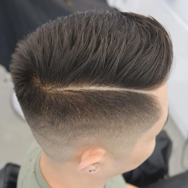 Neat Layered Comb Over