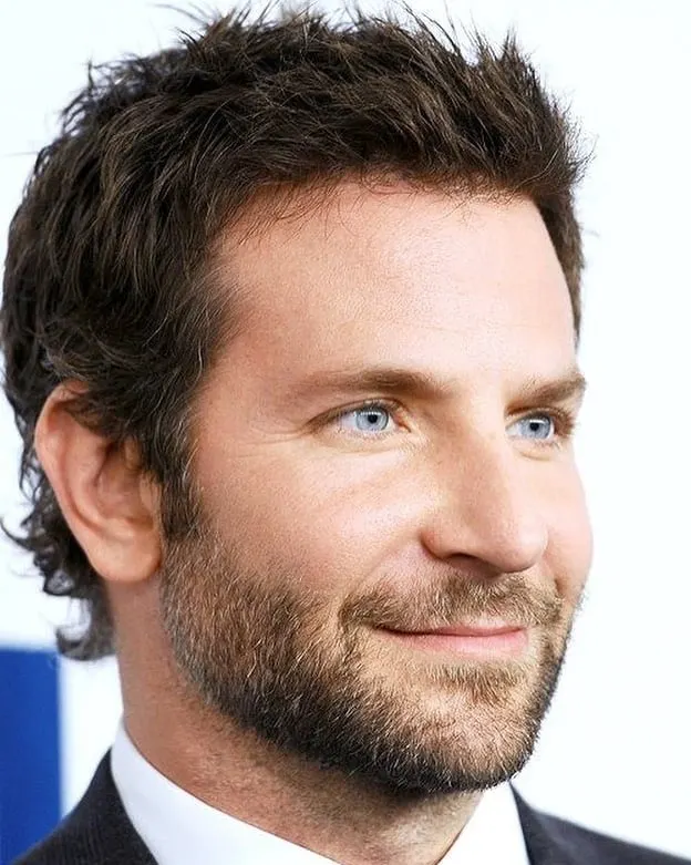 Bradley Cooper Medium Hairstyle 
