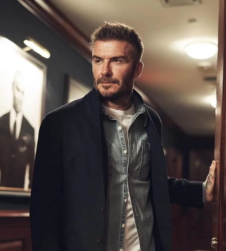 David Beckham's Haircut